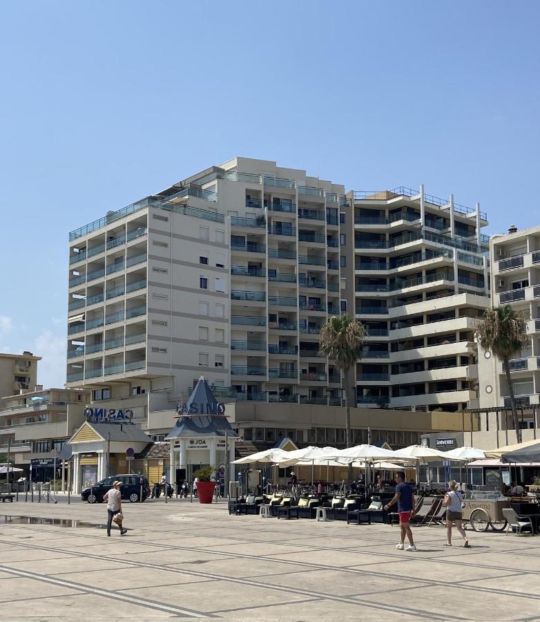 T2 Vue Mer Canet Plage - Le Petit Paradis Exterior foto